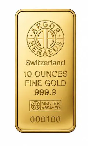 10 oz Gold Bar